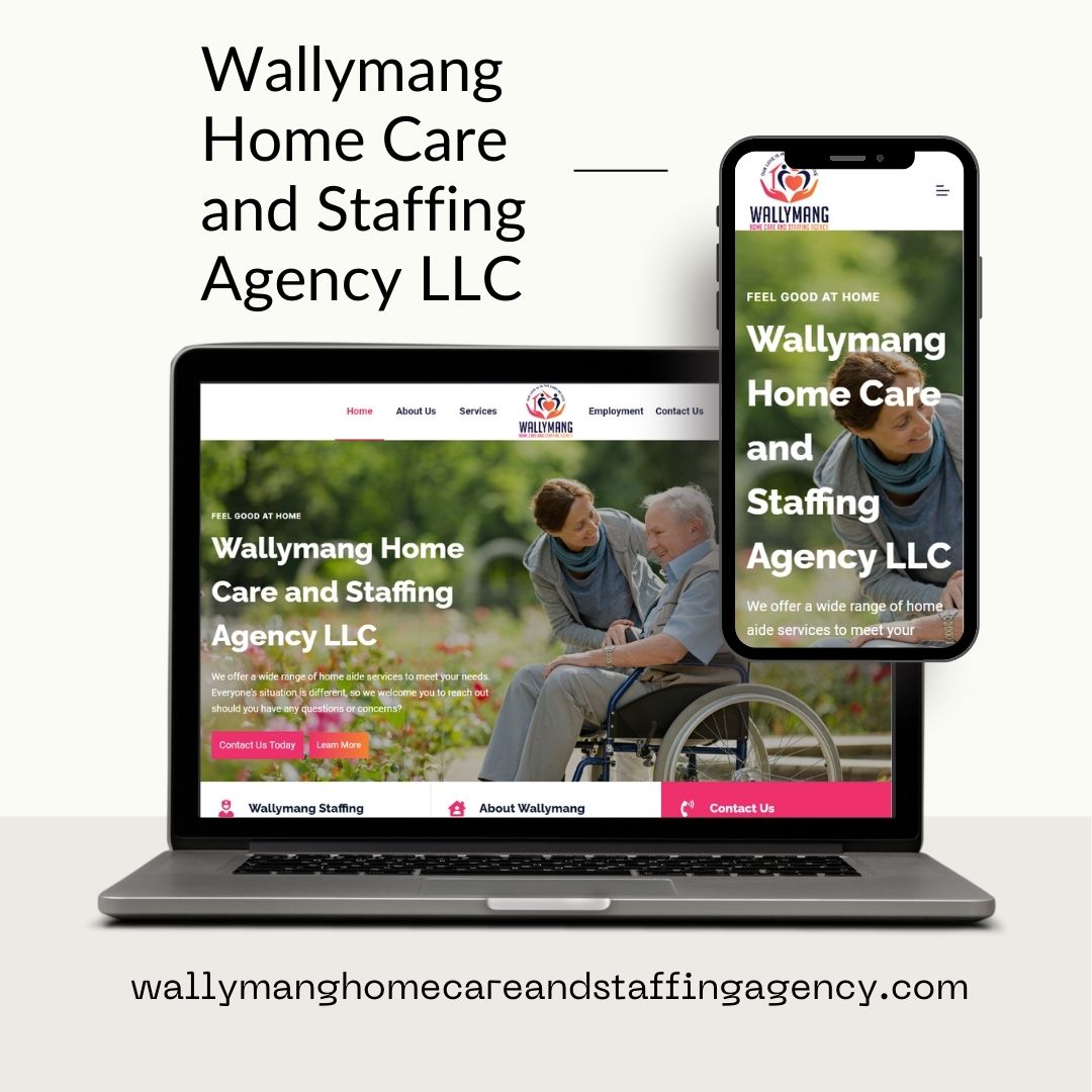 home care website design