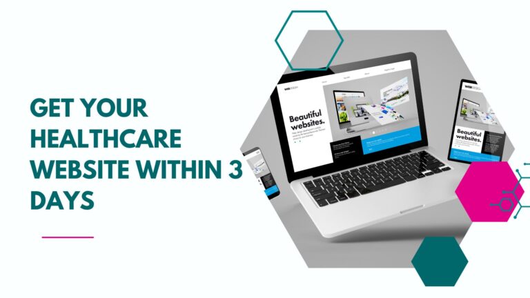 Get your health care website within 3 days