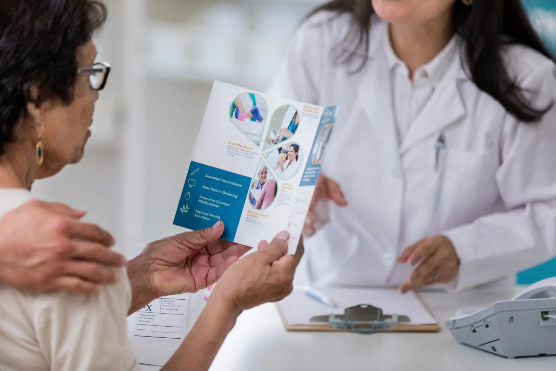 Our home care brochure design services 