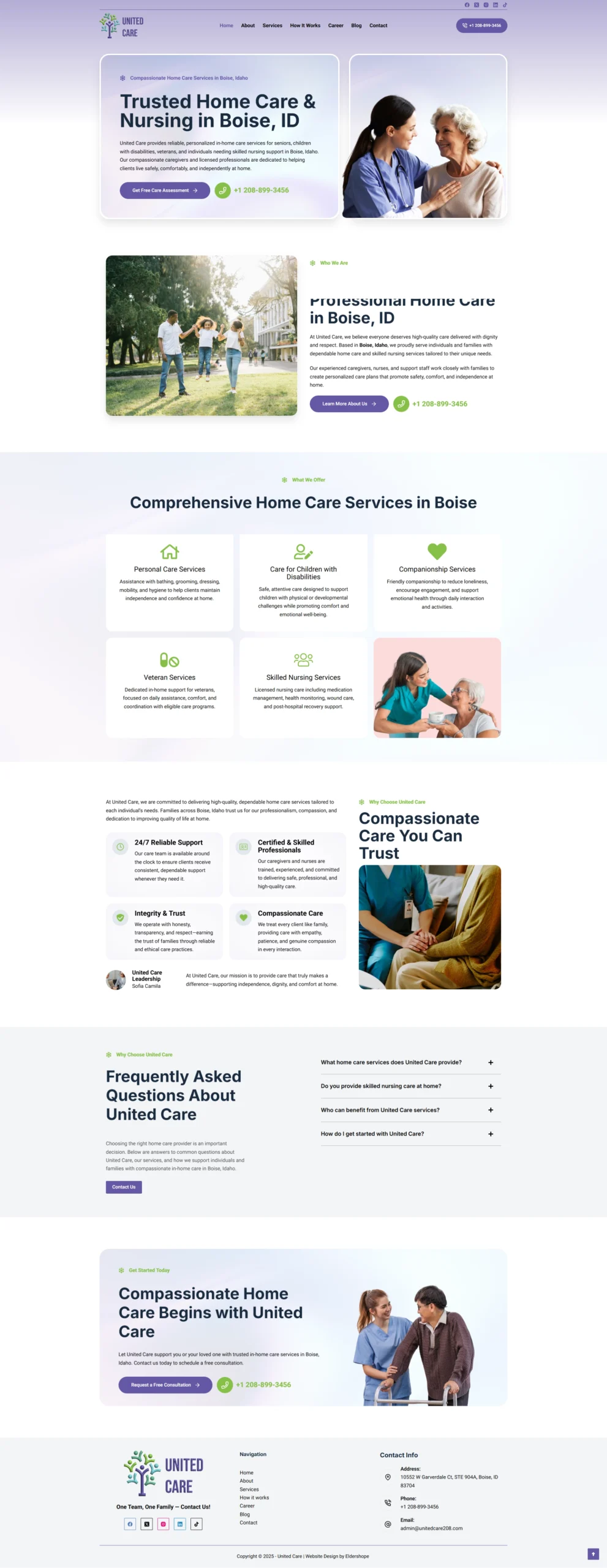 United Care Home Care Website Design 1 scaled