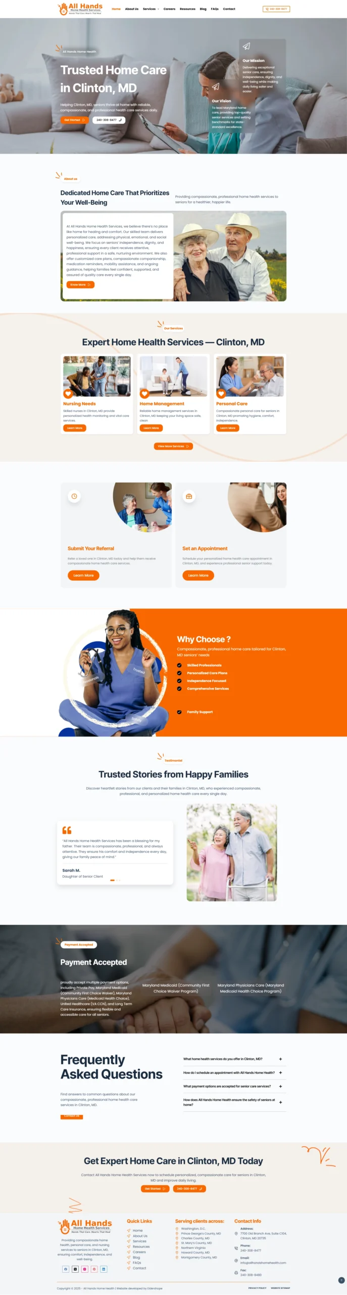 all hands home health website design 1 scaled